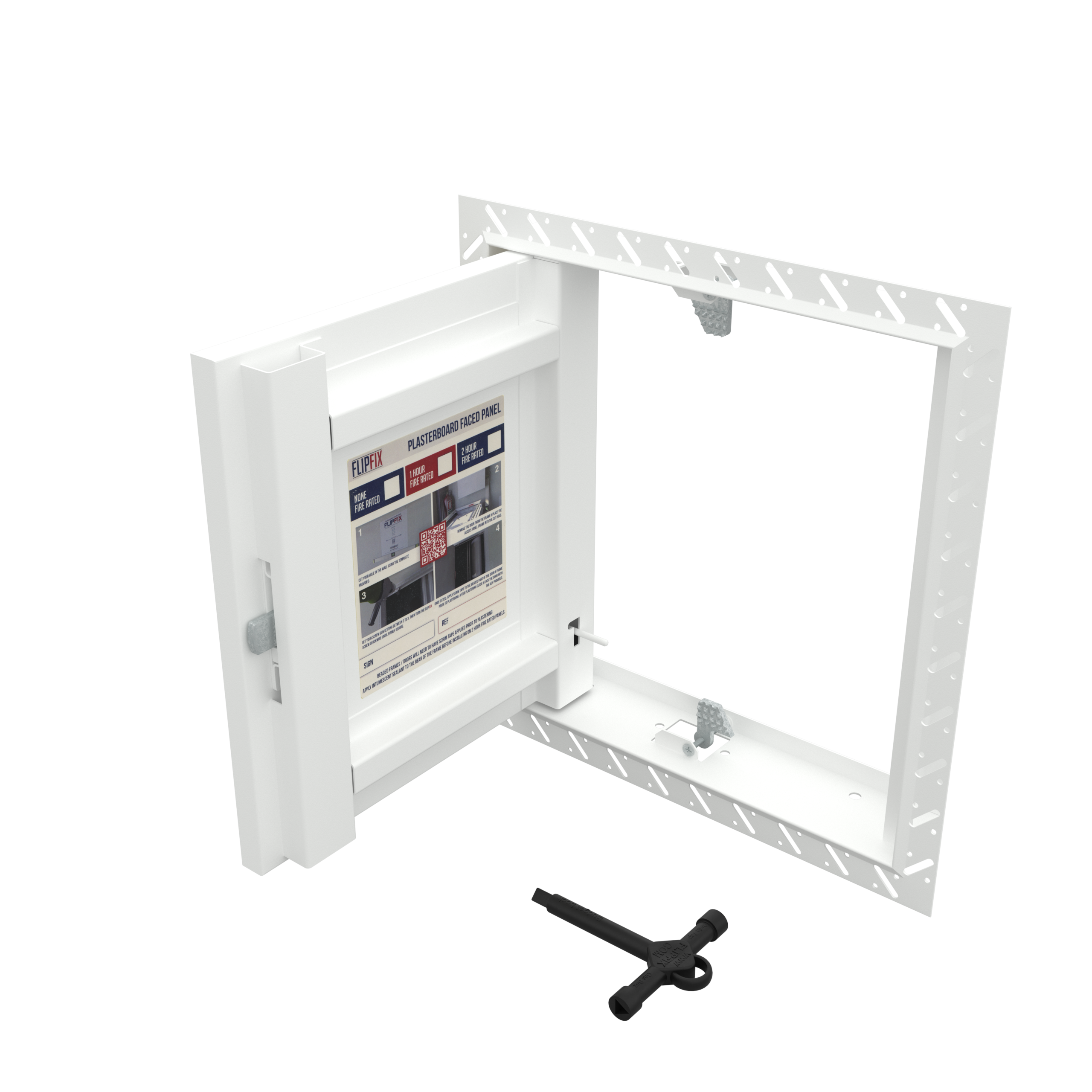 Plasterboard Access Panel- 1 Hour Fire Rated- Beaded Frame - Image 3