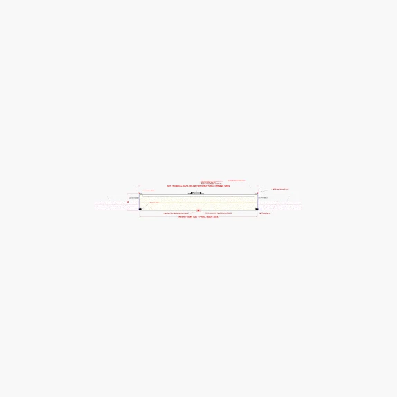 Ceiling Loft Hatch – Non Fire Rated- Beaded Frame - Image 2